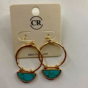 Cr earrings